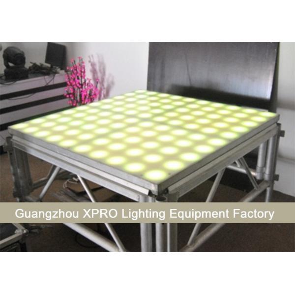 Modular Portable Twinkle Led Dance Floor Lights With Acrylic Panels