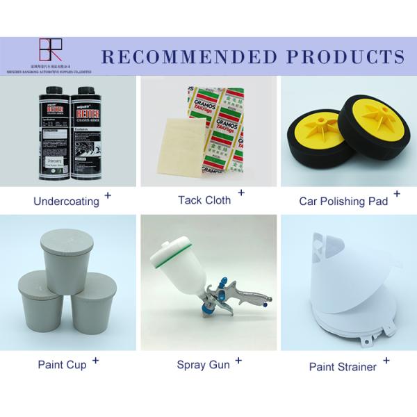 High Durable Gloss PU Bi Components Auto Paint Refinish