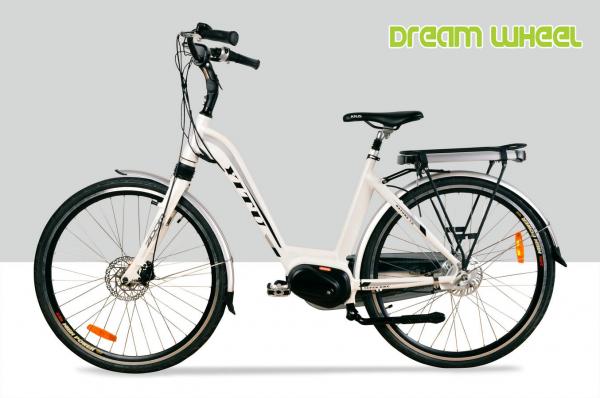 Quality 25km/H Mid Motor Electric Bike , Mid Drive Motor E Bike 36V 7.8Ah Battery wholesale