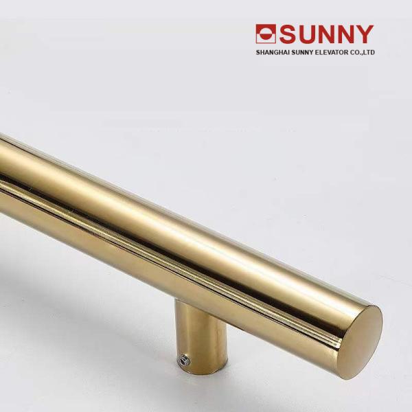Machine Roomless Passenger Elevator Handrails Decoration Simple Design