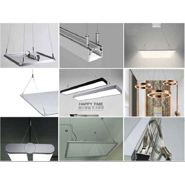 Silver Wire Cable Grippers With Hooks Side Exit Grip Lock Smooth Surface