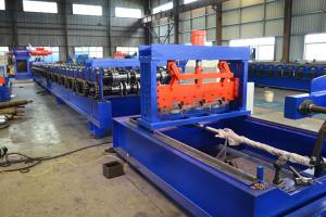 Cheap High Speed 15-30m / Min Roof Panel Roll Forming Machine Thickness 0.8 mm -1.2 mm for sale