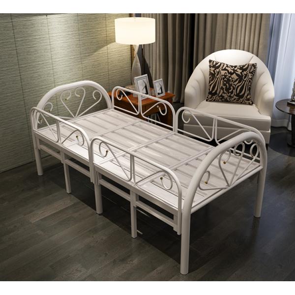 Baking Paint Metal Frame Single Iron Bed Frame