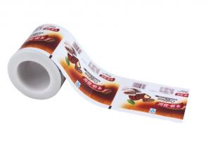Cheap Manufacturer plastic printed laminated packing material stretch film roll for snack/cookie food packing for sale