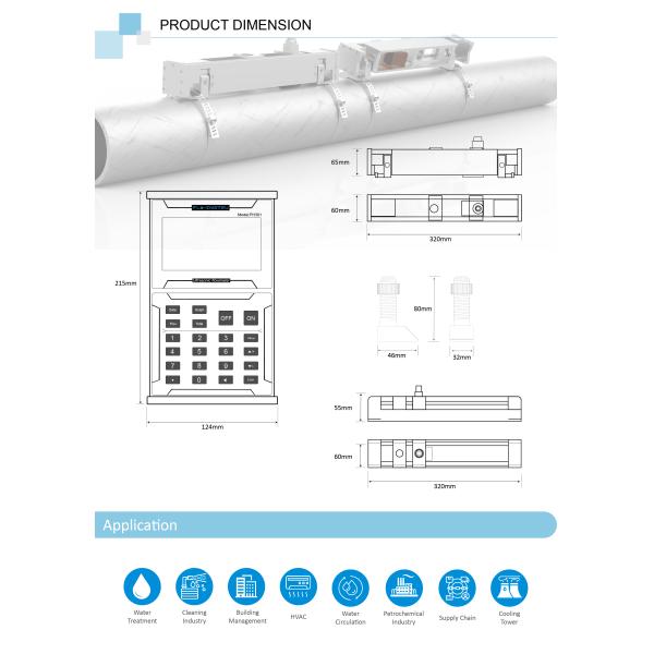 Ultrasonic Flowmeter For Petrochemical Measurement 5mA