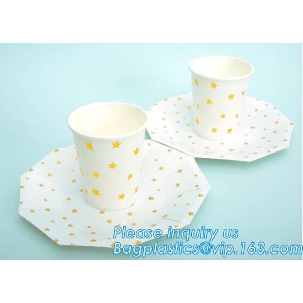 6 Inch Custom Printed Happy Birthday Disposable Paper Plates,100% Biodegradable Compostable Disposable Paper Plate pack