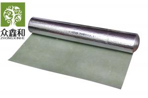 China 2mm Thickness Natural Rubber Floor Underlayment Green Vapour Barrier Underlay on sale