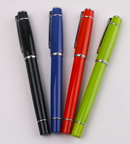 Metal pen with Gift box Pen for stationery store metal advertising signature pen iridium business gift pen laser logo