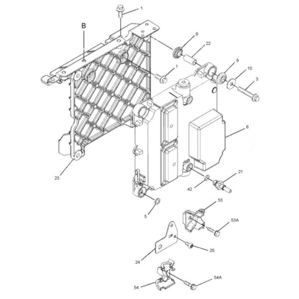 286 3683 CAT Excavator 323D C6.4 320D ECU Engine Controller