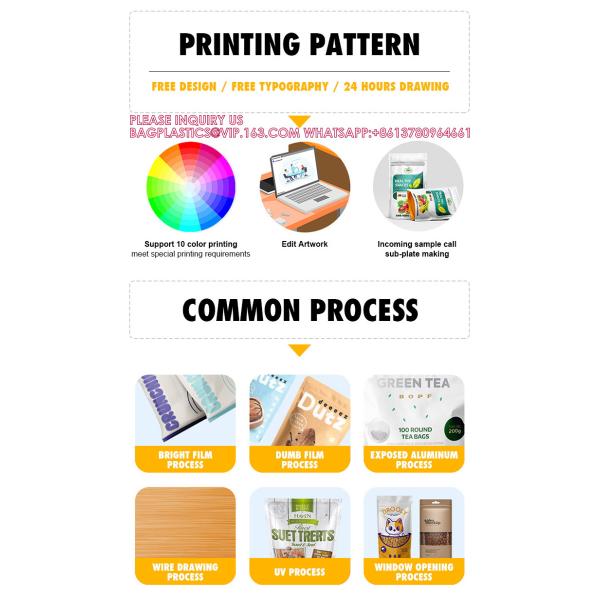 Customized Print Ice Cream 7.0g 14g Stand Up pouch bags 3.5g Snack Aluminum Foil Packaging Pouch Mylar Bag