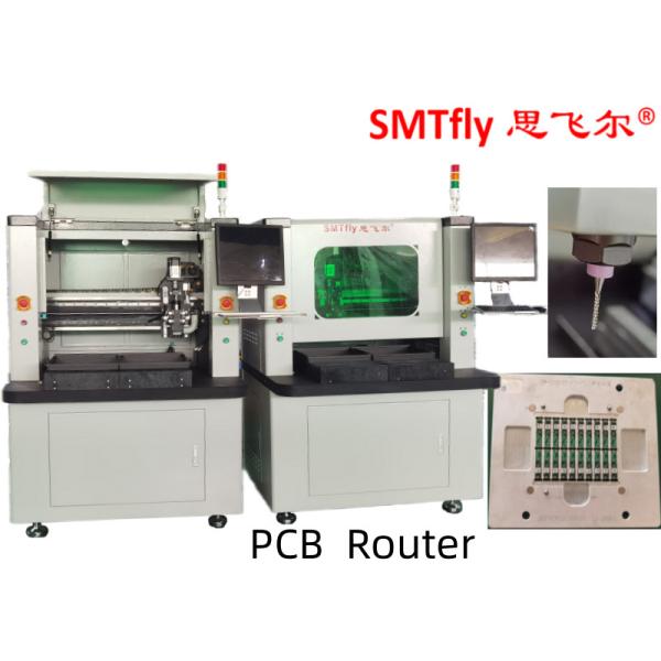 PCB Manufacturing Machine / PCB Depaneling Router Machine with 0.01mm Precision