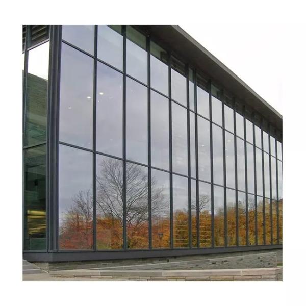 Aluminium Frame Window Glass Unit Curtain Wall Modern Residential