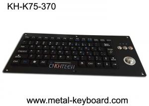 China Compact Silicone Backlit Industrial Keyboard With Trackball 75 Keys 5.0VDC on sale