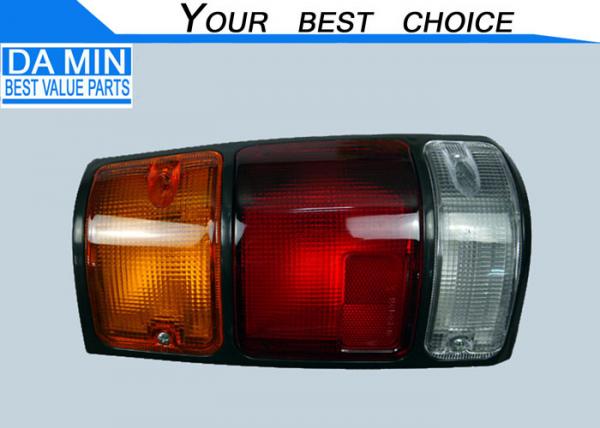 Quality 8971210760 ISUZU Body Parts , TFR Vertical Type Three Colors Rear Lamp Curved Glass Shell wholesale