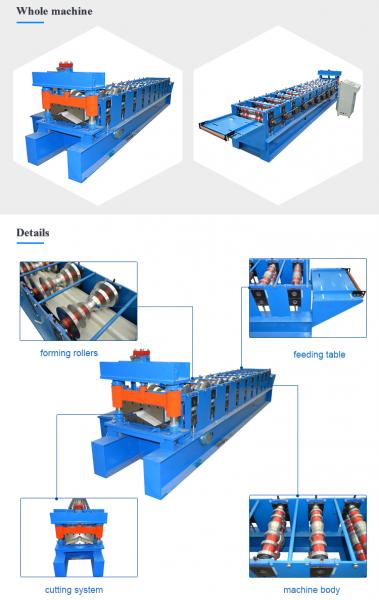Galvanized Color Steel Coated Metal Sheet Roof Tile Ridge Cap Profile Cold Roll Forming Machine
