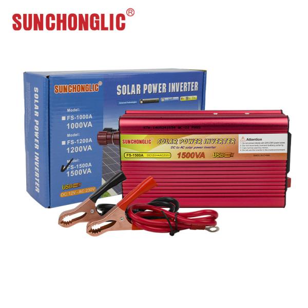 Quality Factory Wholesale Price Power Inverter 12V Dc To 220V Ac 1500W 1500va Modified Sine Wave Inverter wholesale