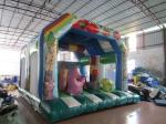 Fire Resistance PVC Kids Inflatable Bounce House / Commercial Dinosaur Bouncy