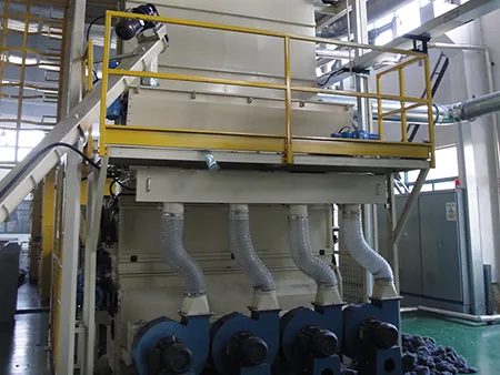 High Evenness Air Lay Web Forming Machine High Capacity Design