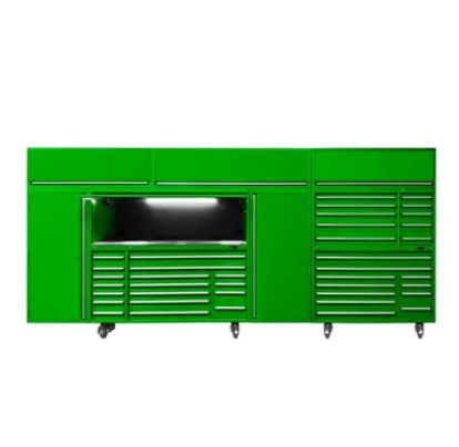 Mobile Garage Tools Storage Cabinet with Heavy Duty Rolling Combination Tool Cabinet