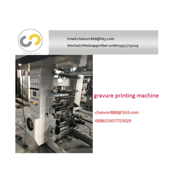 Automatic 2 colors rotogravure printing machine for circuit board, water bottle label