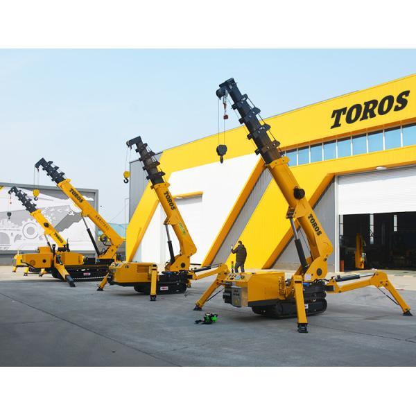 Customizable Small Spider Crane 3t Mini Crawler Crane 16.8m Span
