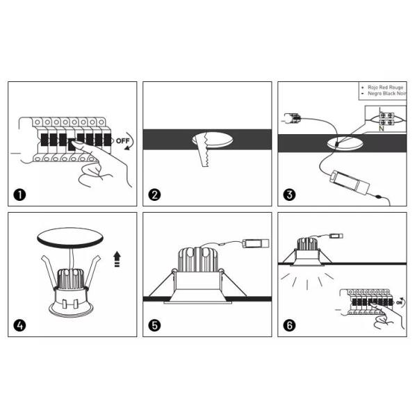 Tiltable Adjustable Recessed LED Downlight