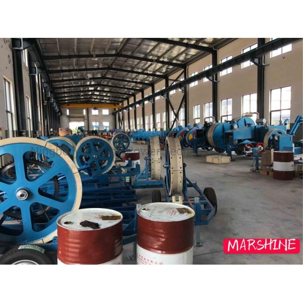 Overhead Transmission Line Cable Stringing Equipment Power Construction Hydraulic Puller Tensioner