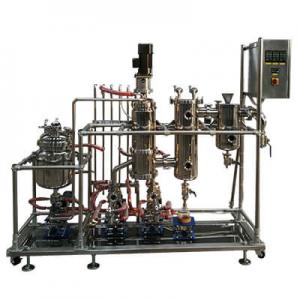 Cheap Toption 3L Wiped Film Evaporator Lab Molecular Distillation Equipment for sale