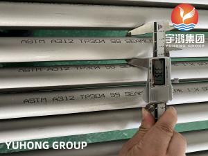 Cheap ASTM A312 Stainless Steel Polished Pipe TP304 ISO 9001 Approved for sale