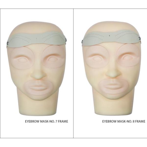 Rubber Permanent Makeup Eyebrow Tattoo Practice Skin Two Sides