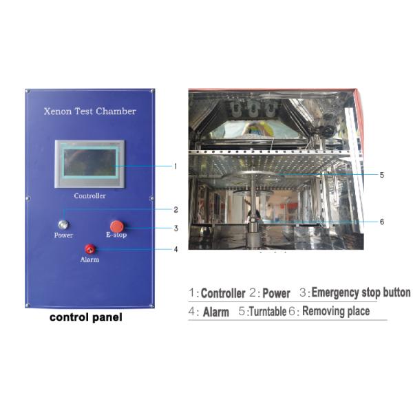 Cold Temperature Adjustable Xenon Lamp Accelerated Aging Test Chamber