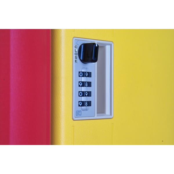 ABS Storage Lockers with keyless lockset