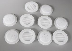 China Polyethylene One Way Degassing Valve For Paper Coffee Bags With Gas Release on sale