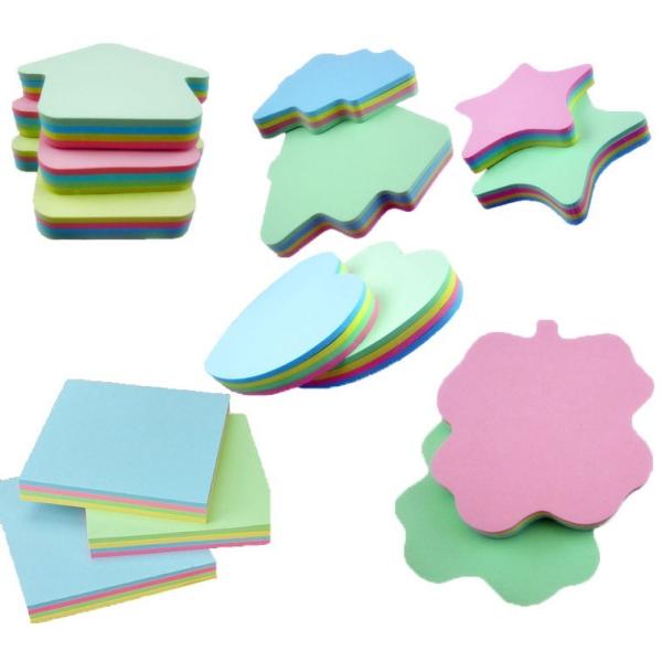 Hot Sale Colored Sticker Paper High Quality Adhesive Sticker Paper Note Sticky Notes