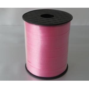 Cheap Rose Color PP Solid Crimped Curling Ribbon for gift wrapping 3 / 16" X 500y for sale
