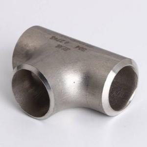 Cheap Stainless Steel Pipe Tee Fittings Ss304 Ss316 Material ANSI B16.9 Standards for sale