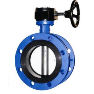 Buy cheap 4 Inch Integral gluing Double Flange CF8M Flange Butterfly Valve from wholesalers