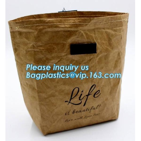 Soft Envelope Tyvek Clutch Bag, Dupont Cosmetic Makeup Bag with Handle Waterproof Creative Dupont Paper Tyvek Clutch Pur