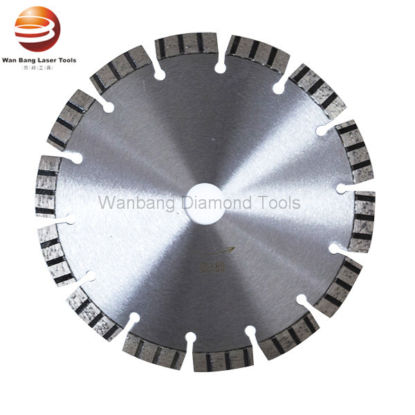 150mm Laser Welded Diamond Handheld Saw For Concrete