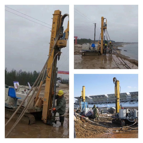 XL-50C Crawler Type Multi-pipe Jet Grouting Drilling Rig