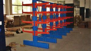 Cheap Adjustable Cantilever Storage Racks For Lumber , Plywood , PVC , Metal / Bar Stock for sale