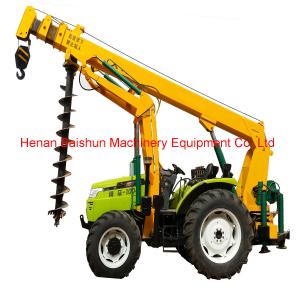 China Electric Tractor Digger Pole Erecting With Power Agricultural Digging Tools Drill on sale
