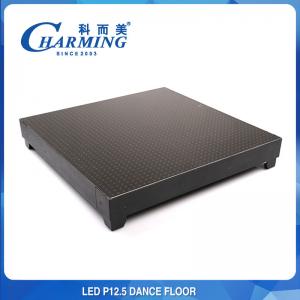 Cheap 115W Indoor LED Dance Floor Rental SMD3528 P12.5 501x501x83MM for sale