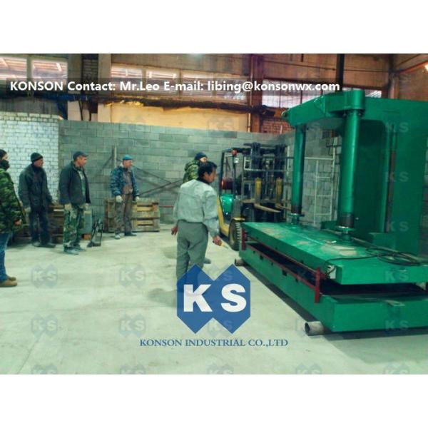 PLC Control Gabion Mesh Production Line , Netting Hydraulic Packing Machine
