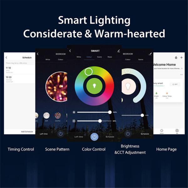 Smart LED Floodlight RGB+Dimmable
