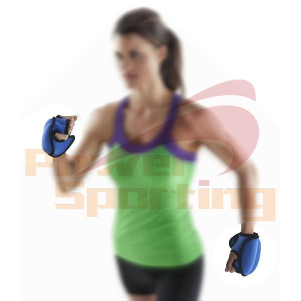 Exercise Fitness Hot Pink Neoprene Weighted Gloves 1LB pair