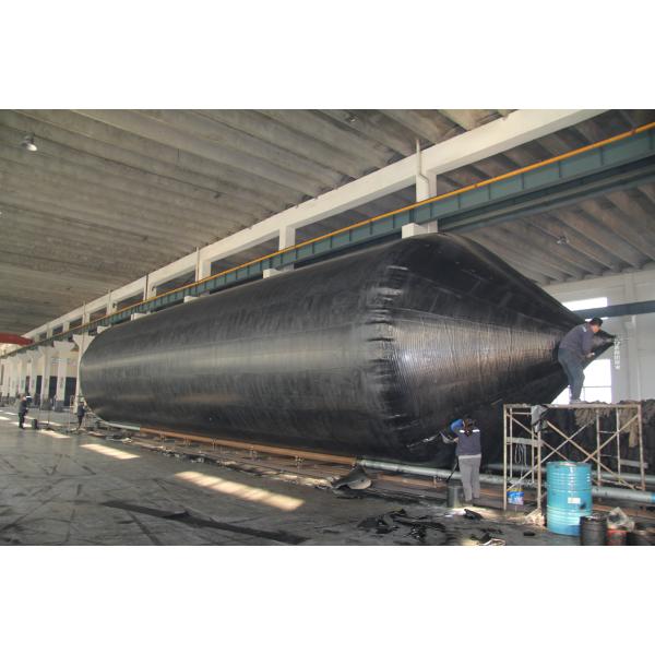 5.15m X 25m Buoyancy Airbag With Tyre Cord Rubber Layer And ISO14409 Certificate