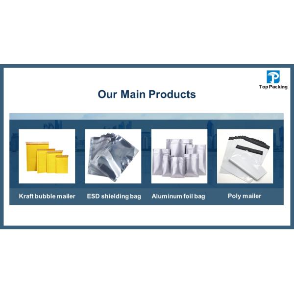 120 Micron Tape Width 40mm Bubble Wrap Packaging Bag