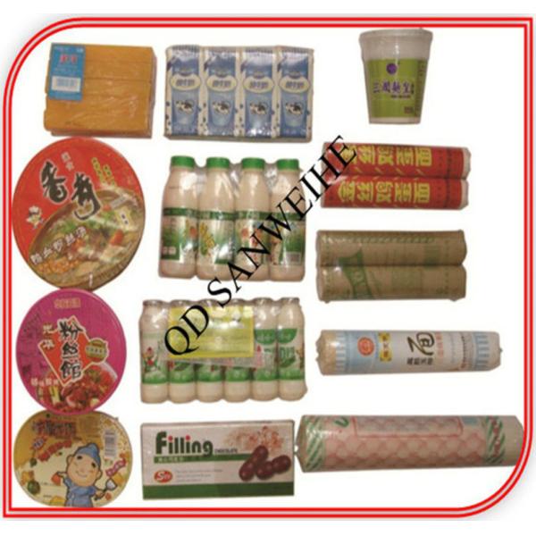 Swsf 590 Shrink Wrap Packing Machine Alcohol Bottles Automatic POF Shrink Film Packaging