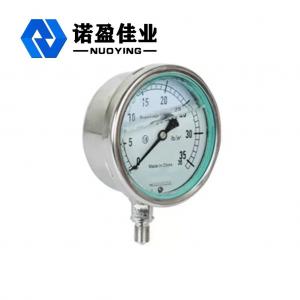 Cheap wholesale stainless steel oil air Manometer Pressure Meter gauge for sale